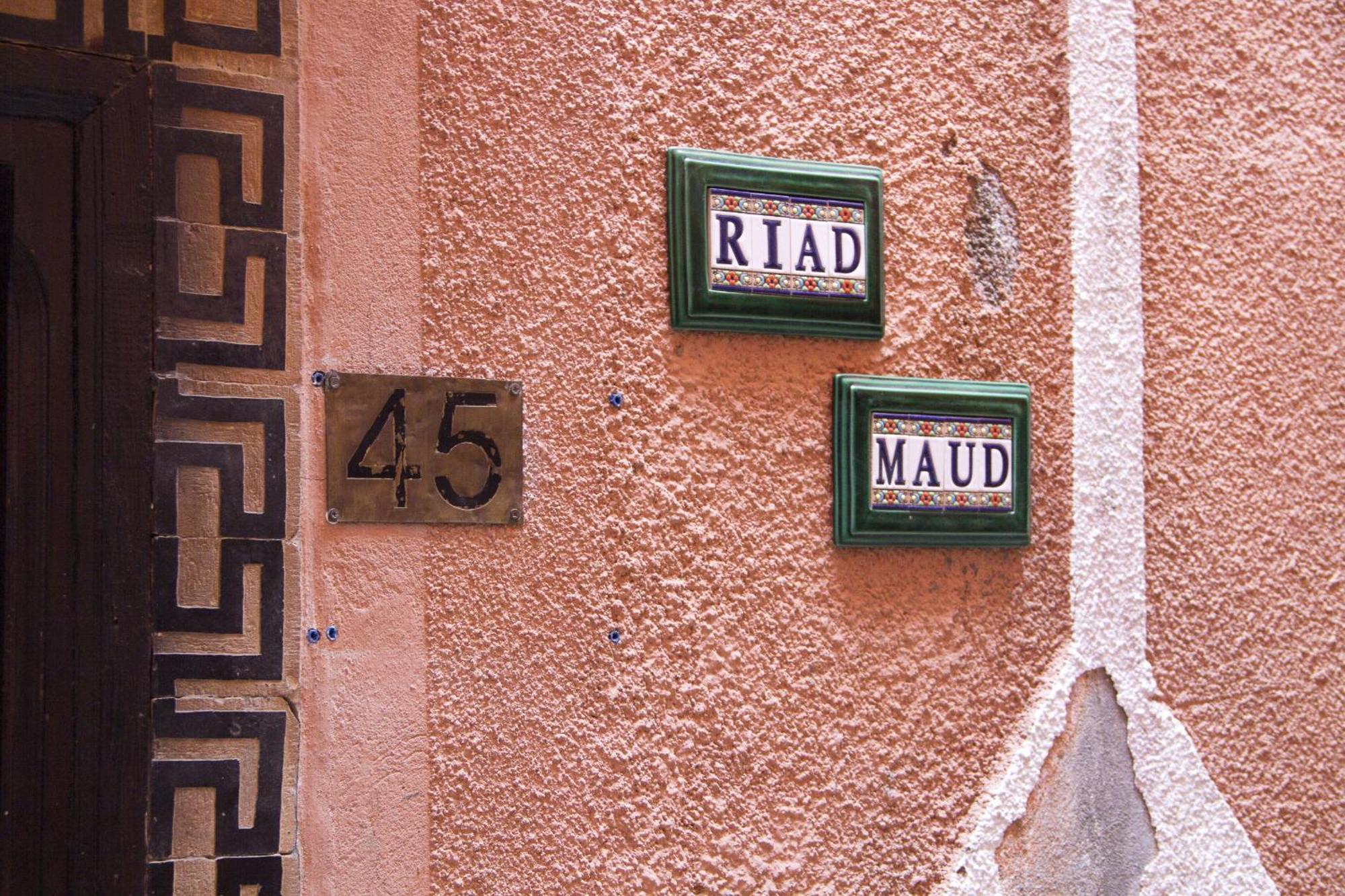 Riad Maud Marrakesh Buitenkant foto